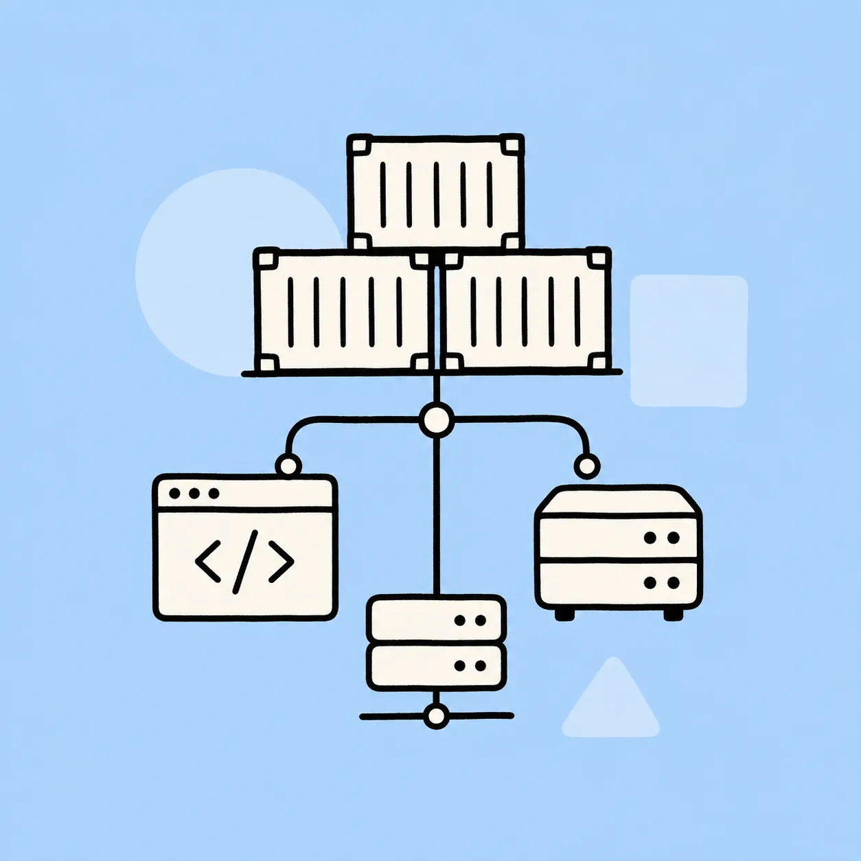 Ilustrasi course Learn Docker