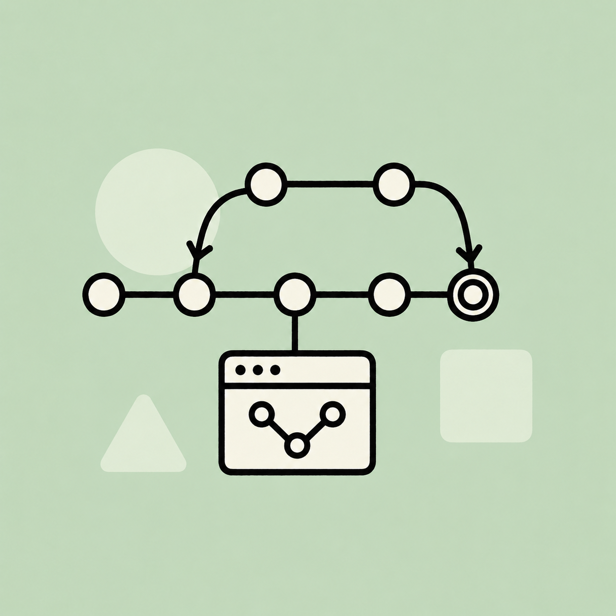Ilustrasi course Belajar Git